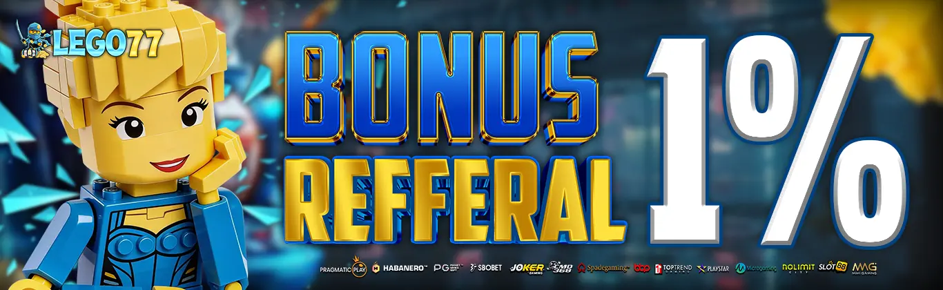 BONUS REFERRAL 1%